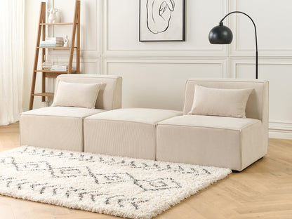  1-Seat Section LEMVIG Corduroy Light Beige
