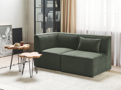  1-Seat Section LEMVIG Corduroy Dark Green