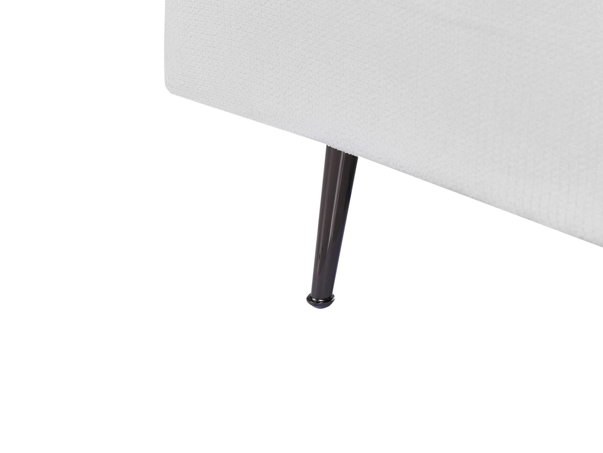  Right-Hand Chaise Lounge RIOM Fabric White