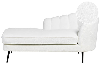  Right-Hand Chaise Lounge ALLIER Boucle Off-White