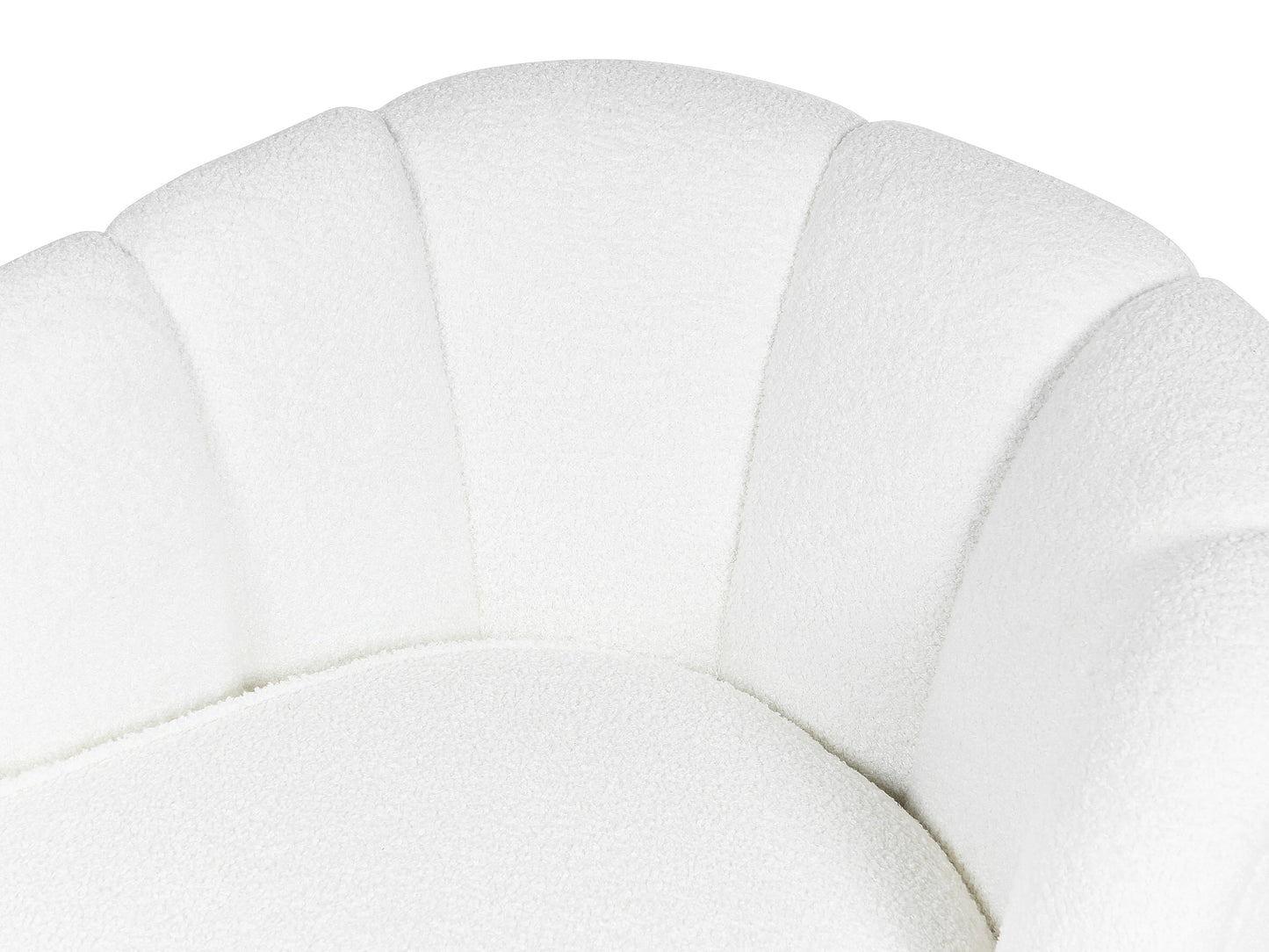  Right-Hand Chaise Lounge ALLIER Boucle Off-White