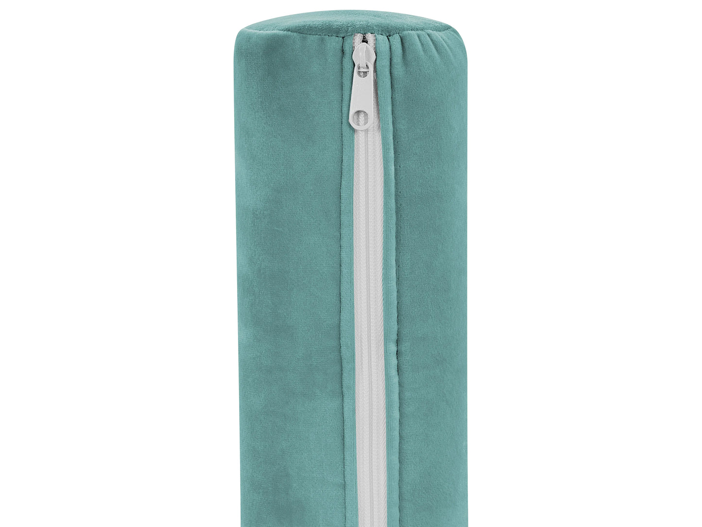  Left-Hand Chaise Lounge PESSAC Velvet Teal With Storage