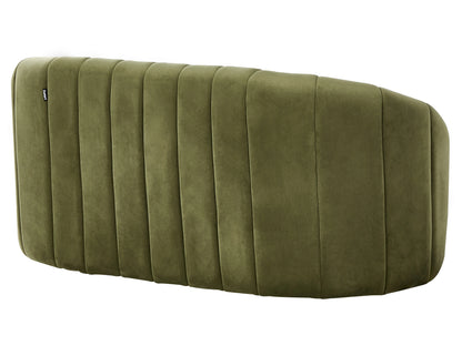  Sofa 2 Seater MALUNG Velvet Dark Green