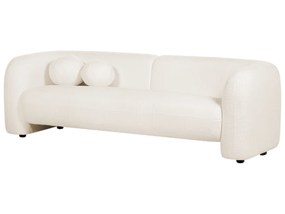  Sofa 3 Seater LEIREN Boucle White