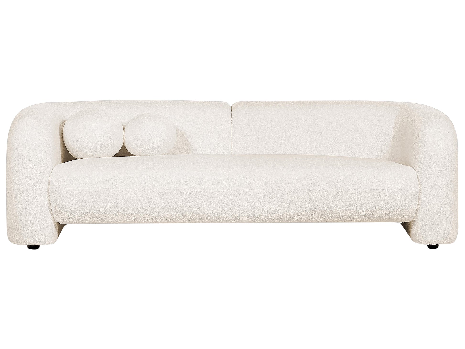  Sofa 3 Seater LEIREN Boucle White
