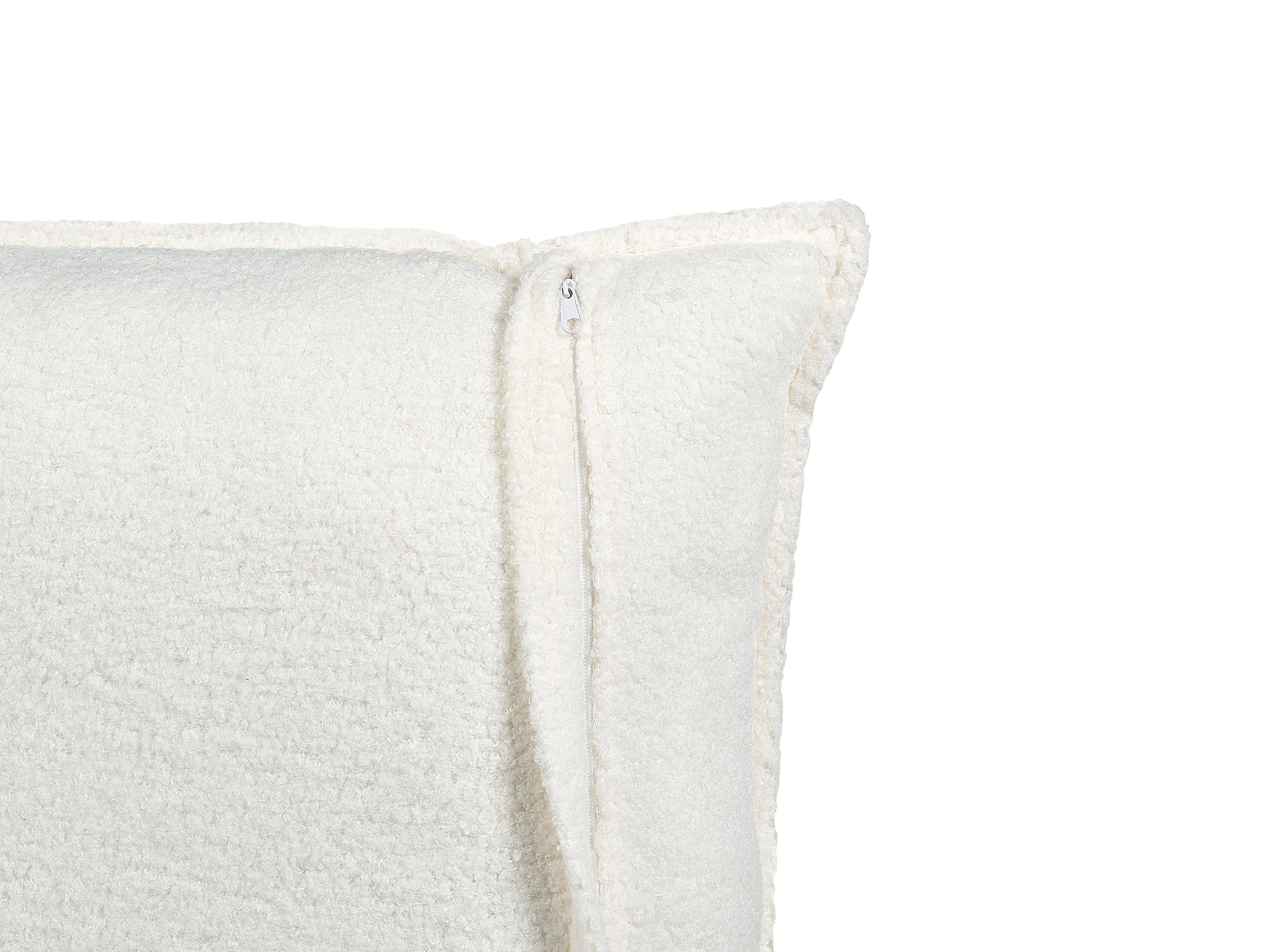  Sofa Bed 3 Seater KRAMA Boucle White With Storage