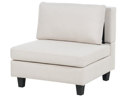  Modular Sofa 3 Seater UNSTAD Fabric Light Beige
