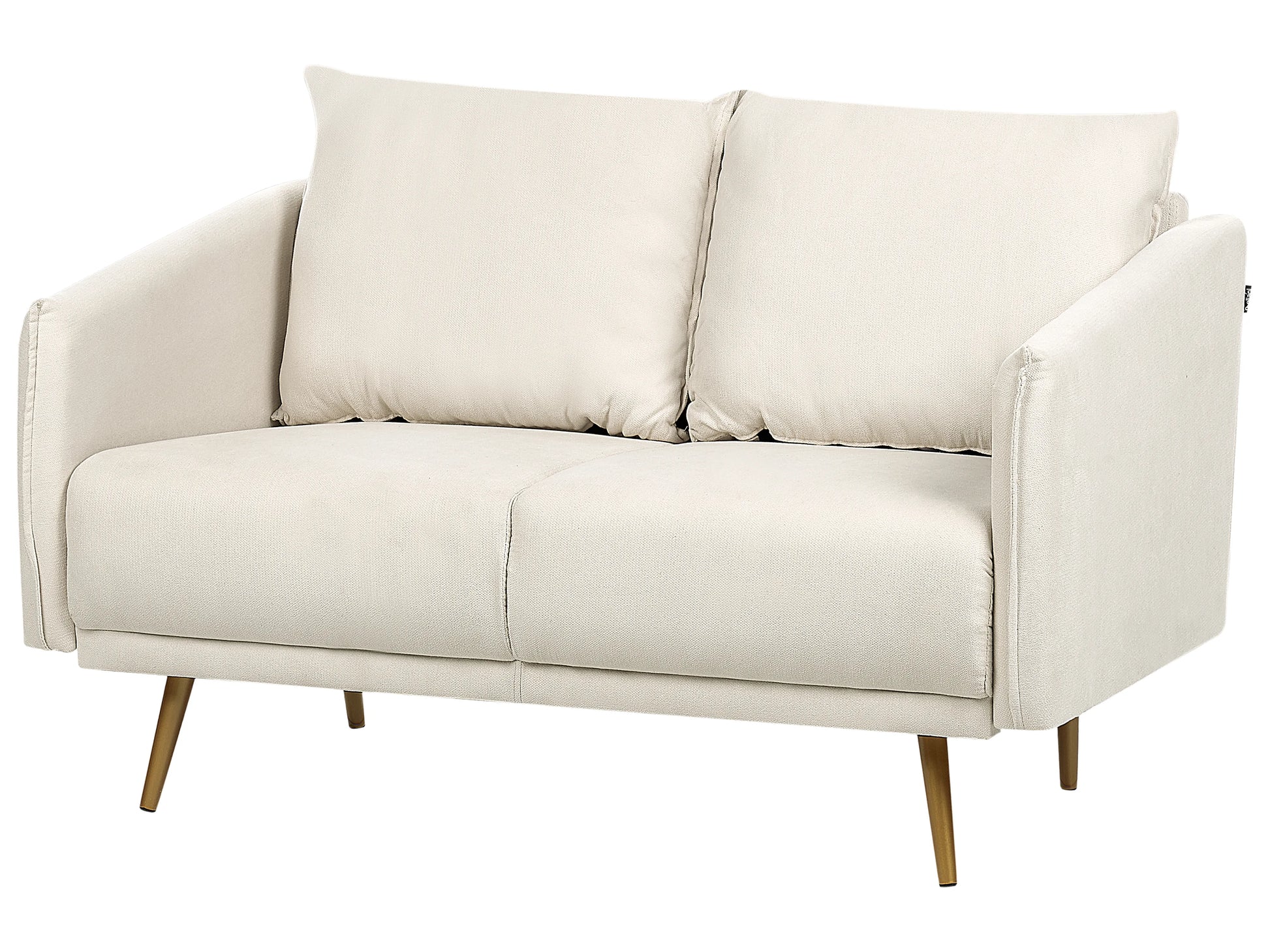  Sofa 2 Seater MAURA Fabric Light Beige