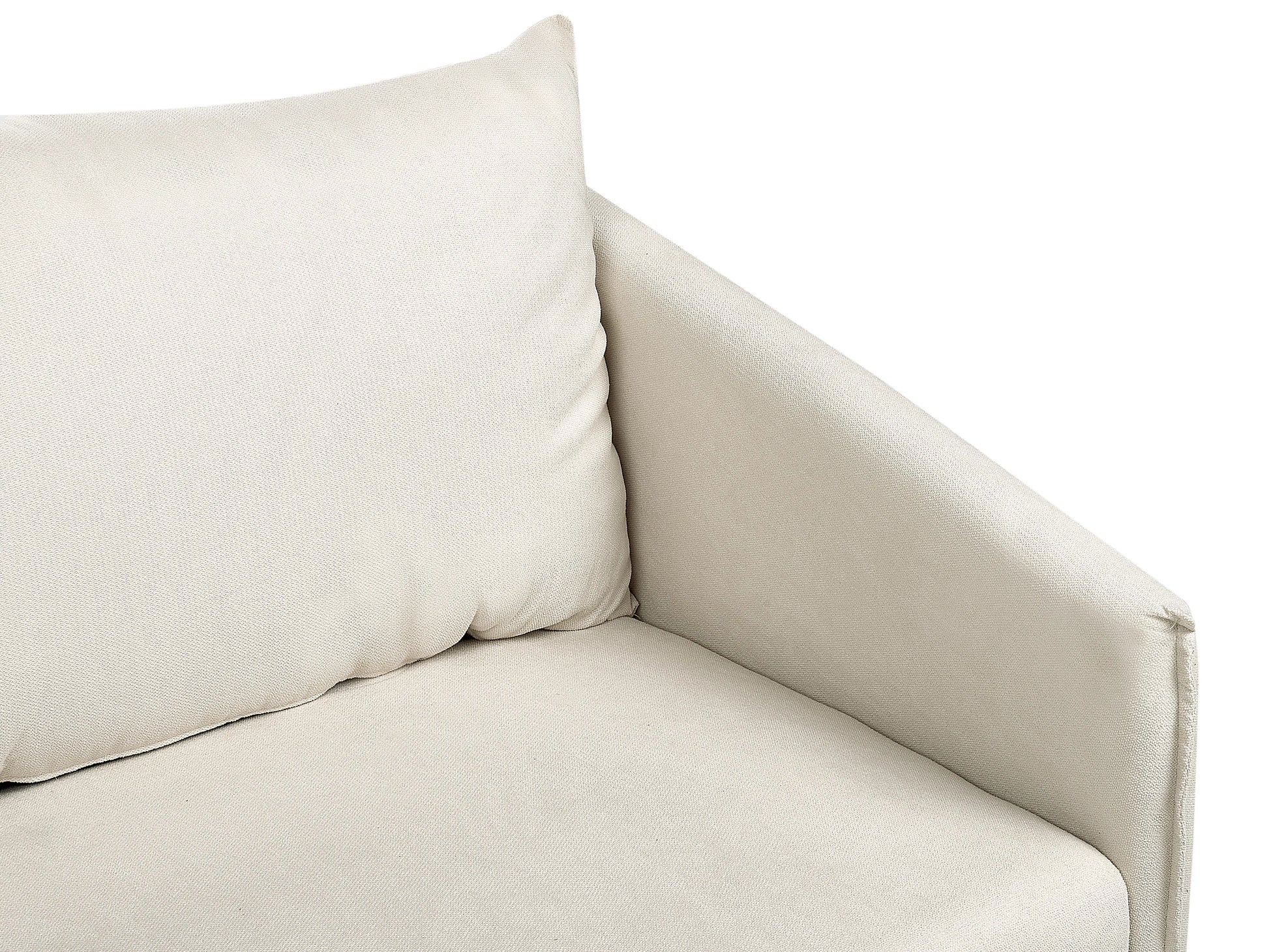  Sofa 2 Seater MAURA Fabric Light Beige