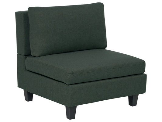  1-Seat Section UNSTAD Fabric Dark Green