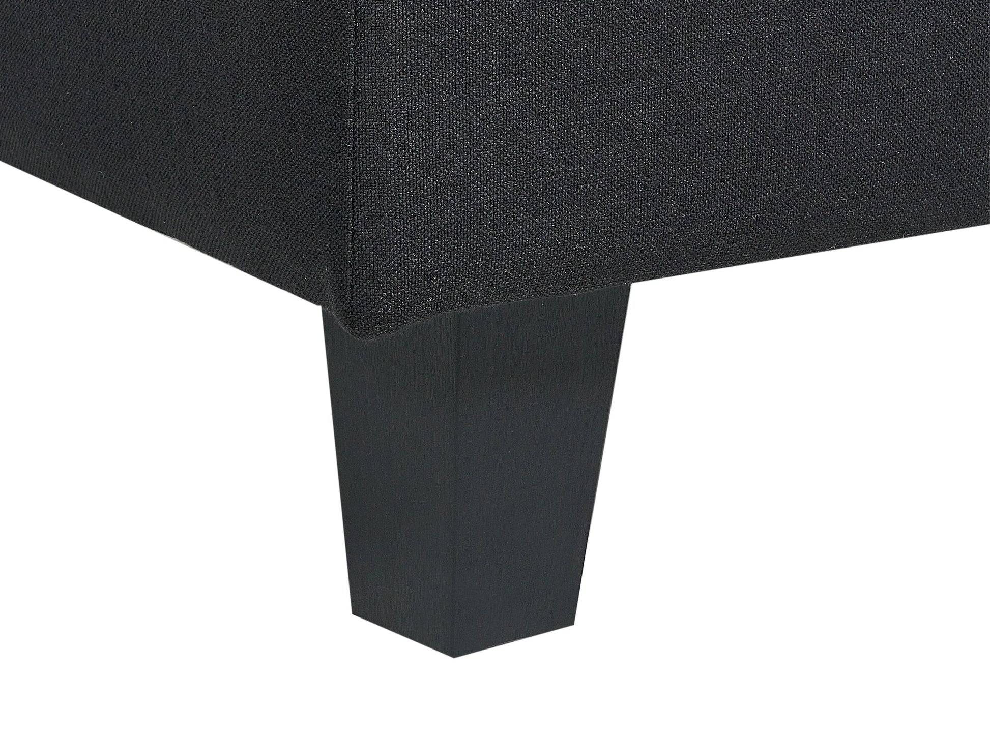  1-Seat Section UNSTAD Fabric Black