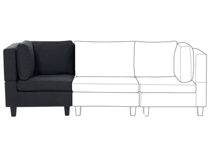  Corner Seat UNSTAD Fabric Black