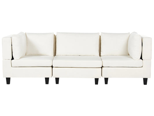  Modular Sofa 3 Seater UNSTAD Fabric Off-White