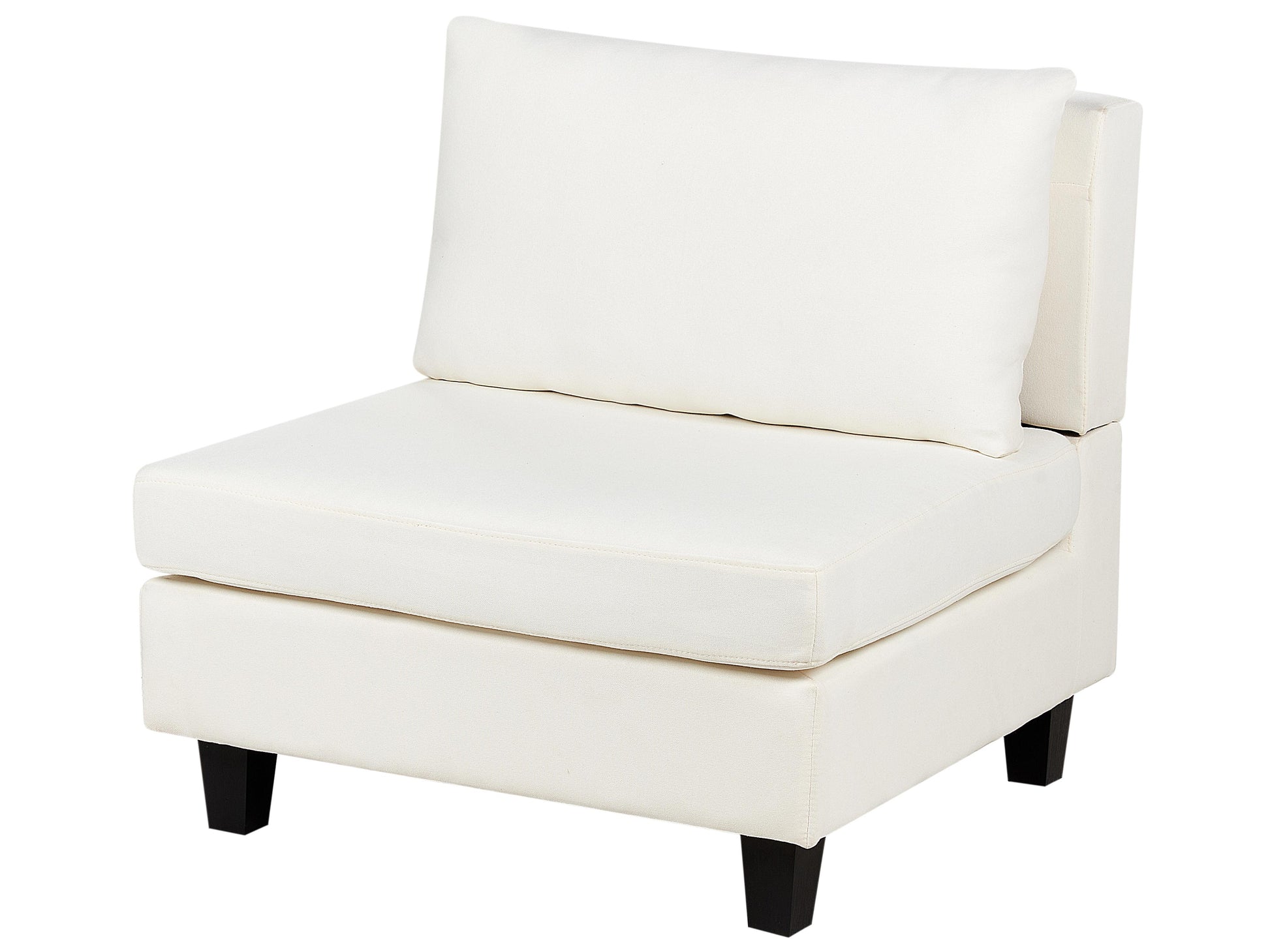  Modular U-Shape Sofa 5 Seater UNSTAD Fabric Off-White