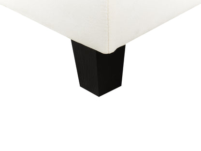  Modular U-Shape Sofa 5 Seater UNSTAD Fabric Off-White