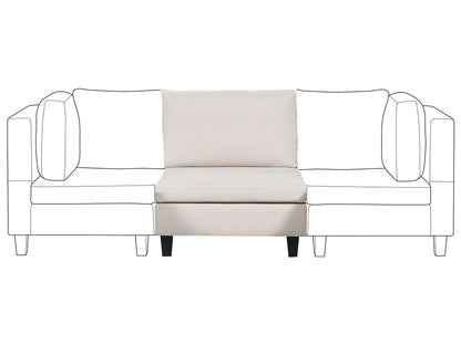  1-Seat Section UNSTAD Fabric Light Beige
