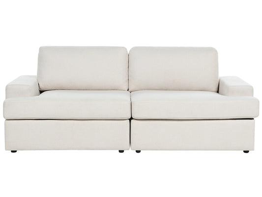  Sofa 3 Seater ALLA Fabric Light Beige