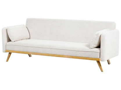  Sofa Bed 3 Seater ASAA Fabric Off-White