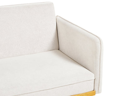  Sofa Bed 3 Seater ASAA Fabric Off-White