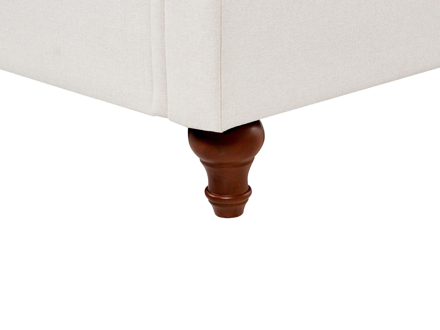  Sofa 2 Seater GINNERUP Fabric Light Beige