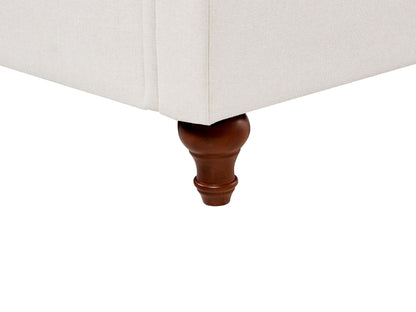  Sofa 2 Seater GINNERUP Fabric Light Beige