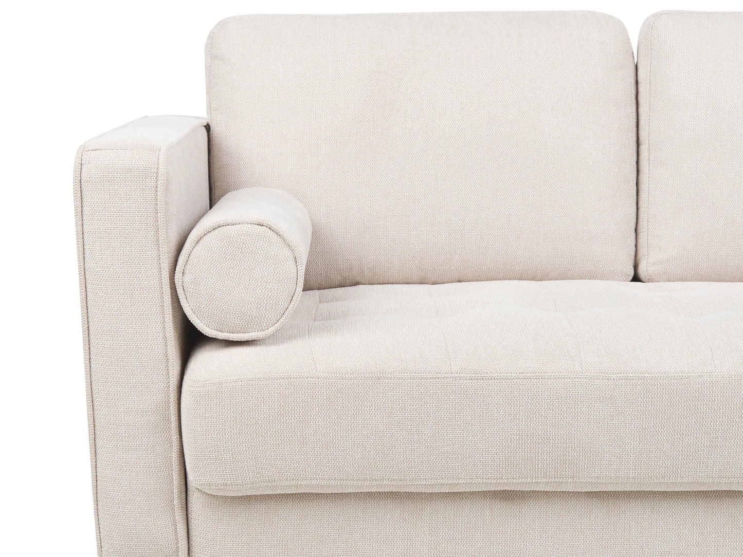  Sofa 2 Seater NURMO Fabric Light Beige