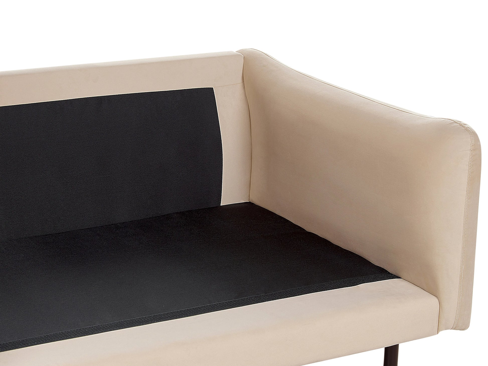  Living Room Set 4 Seater VINTERBRO Velvet Beige
