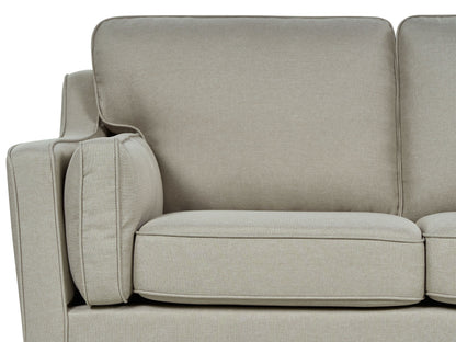  Sofa 3 Seater LOKKA Fabric Beige