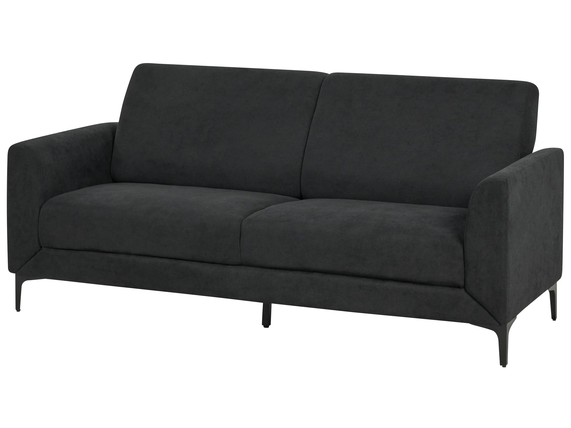  Sofa 3 Seater FENES Fabric Black