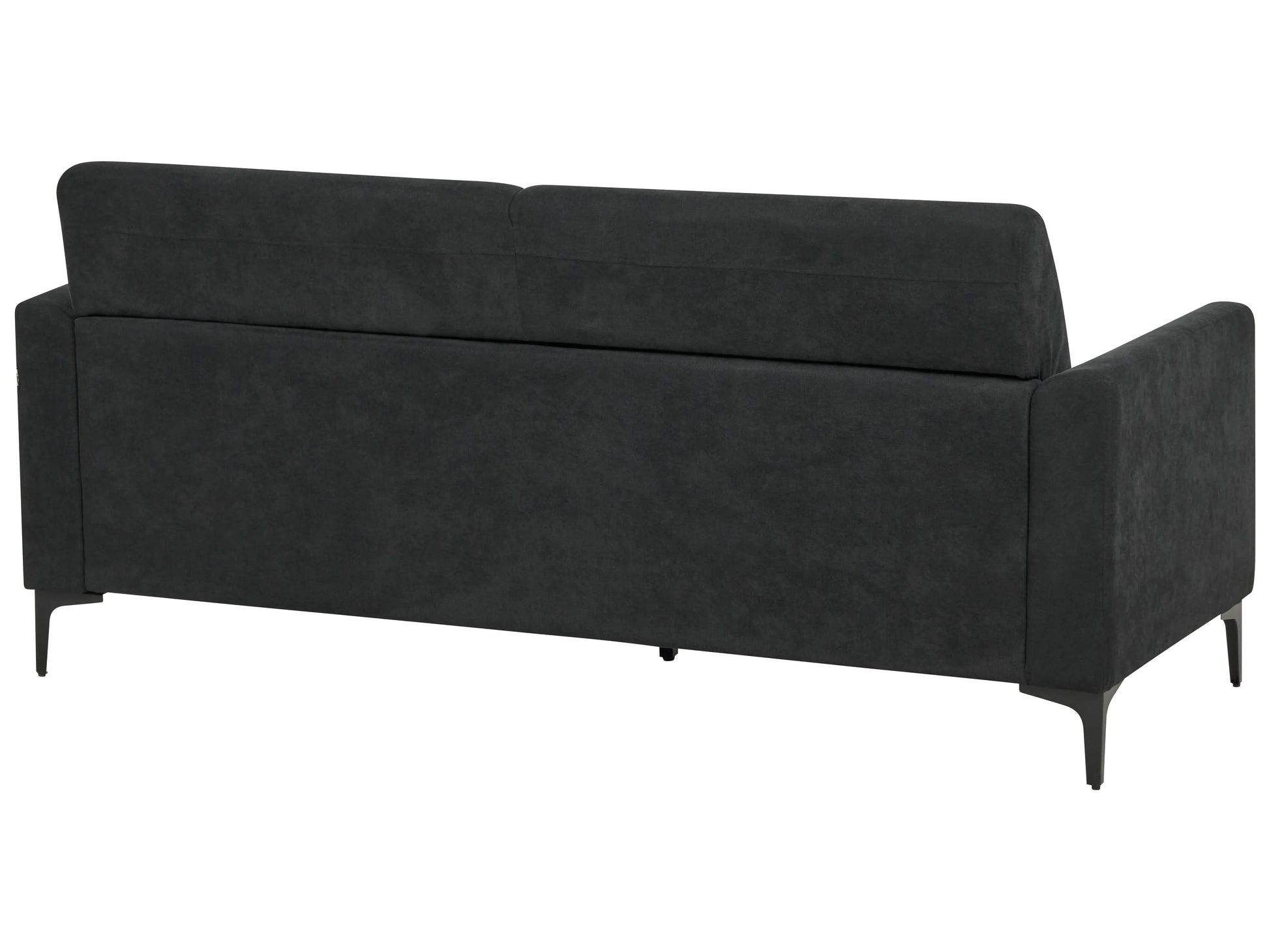  Sofa 3 Seater FENES Fabric Black