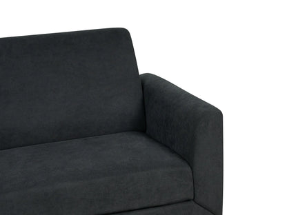  Sofa 3 Seater FENES Fabric Black