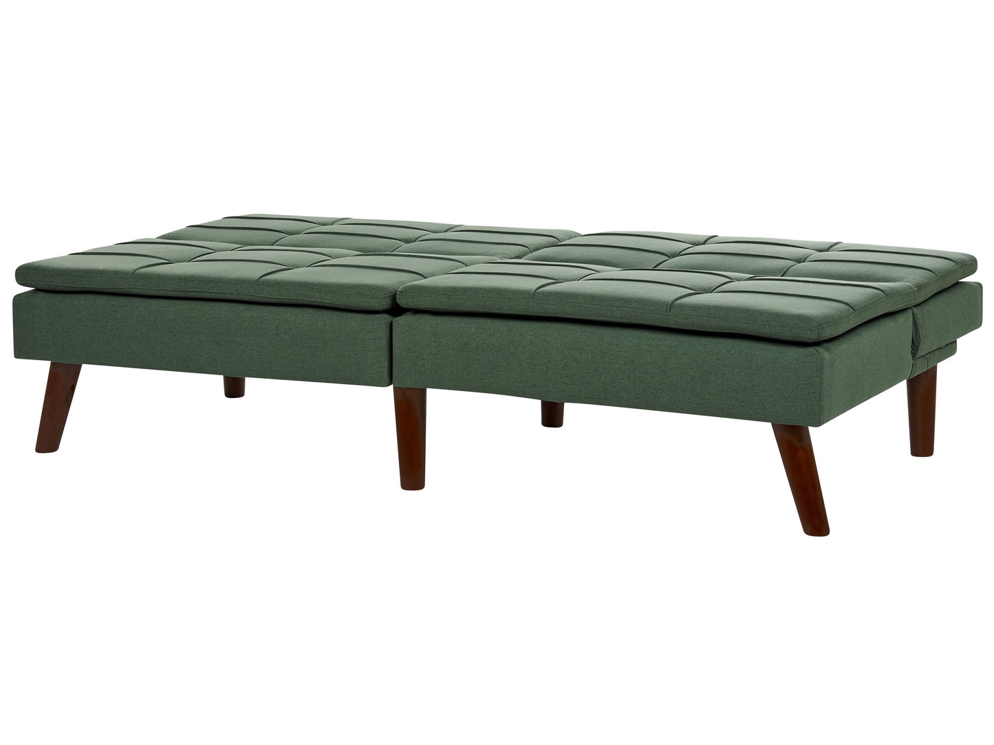  Sofa Bed 3 Seater RONNE Fabric Dark Green