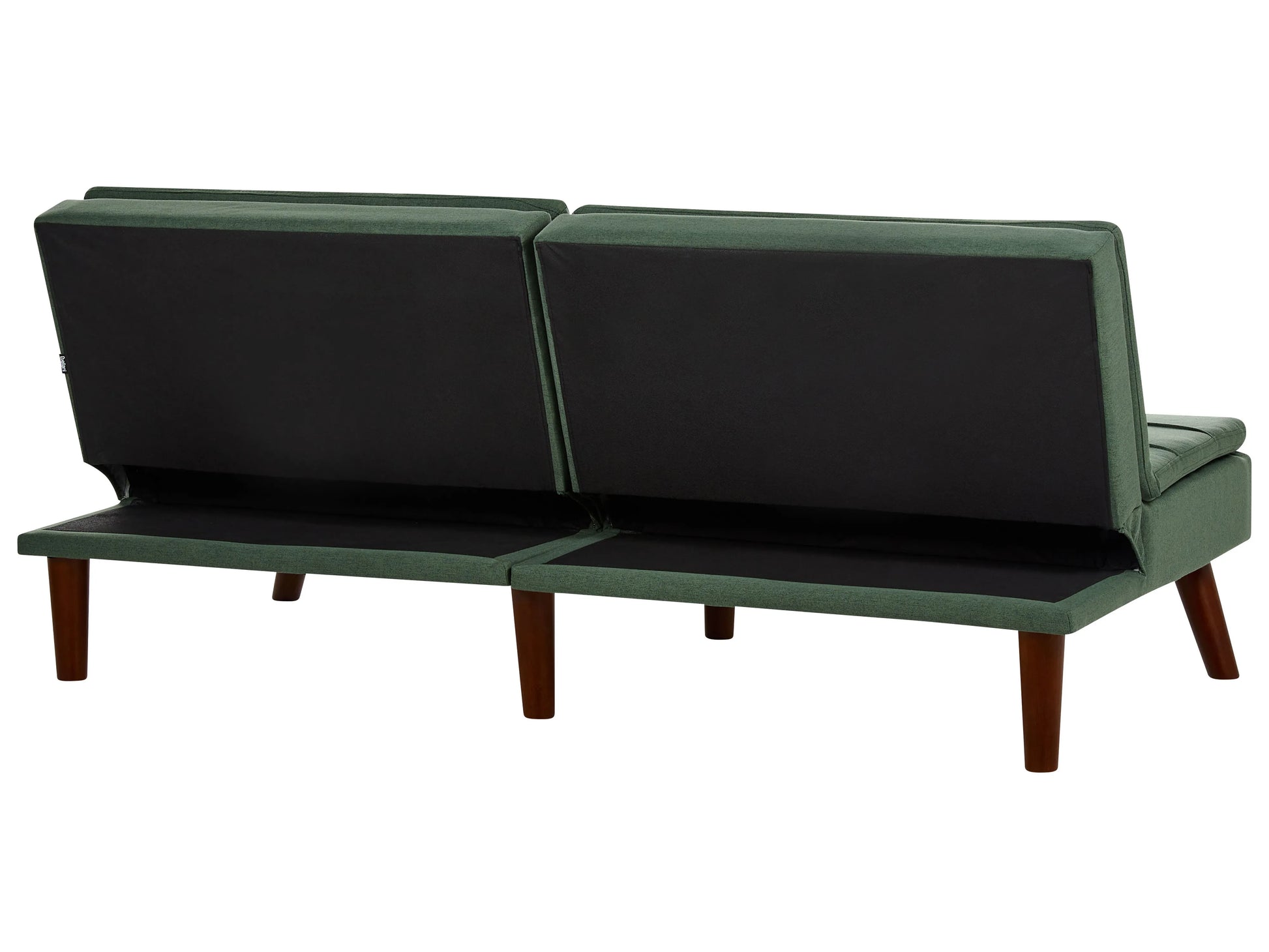  Sofa Bed 3 Seater RONNE Fabric Dark Green