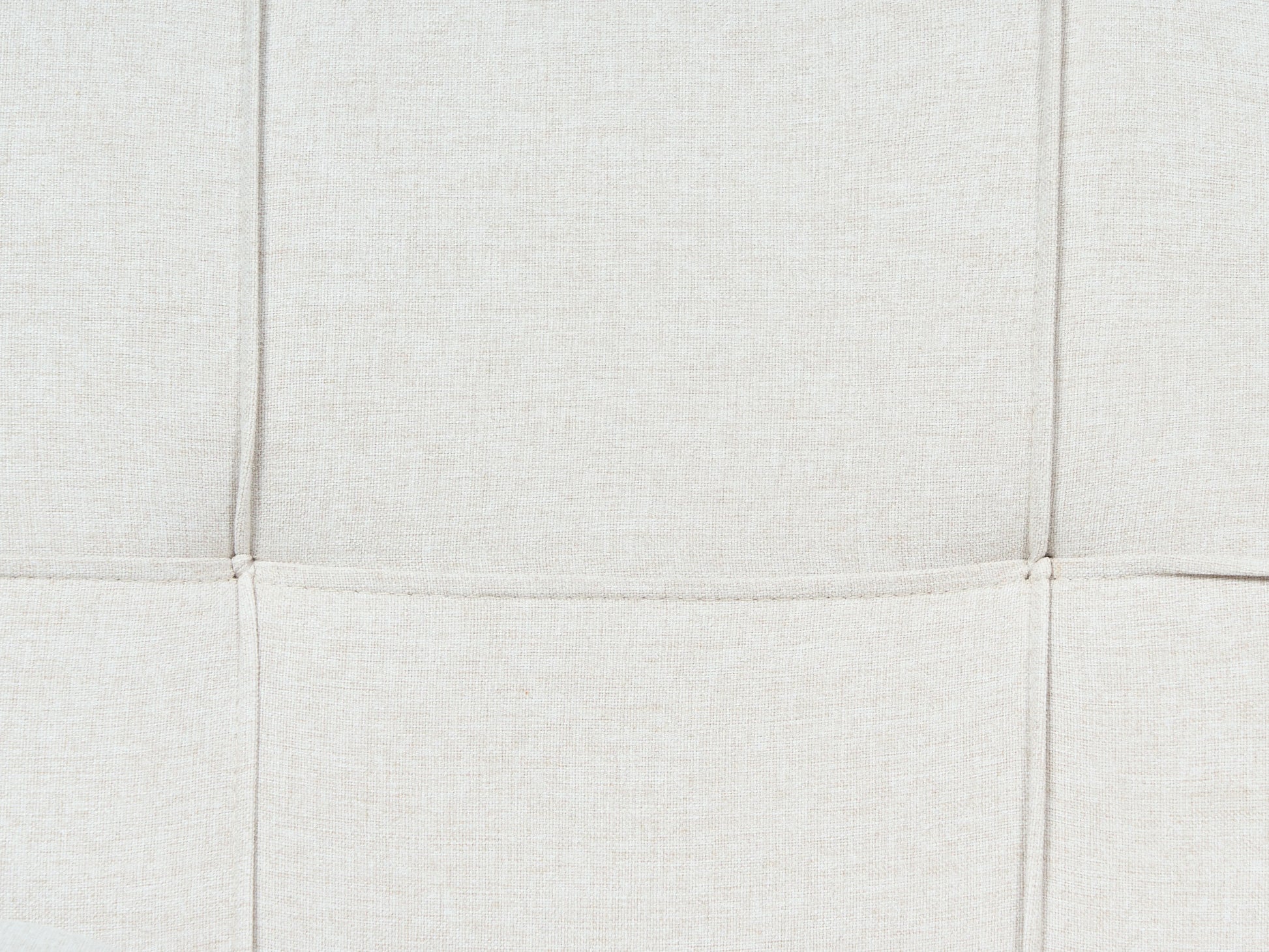  Sofa Bed 3 Seater ROXEN Fabric Light Beige
