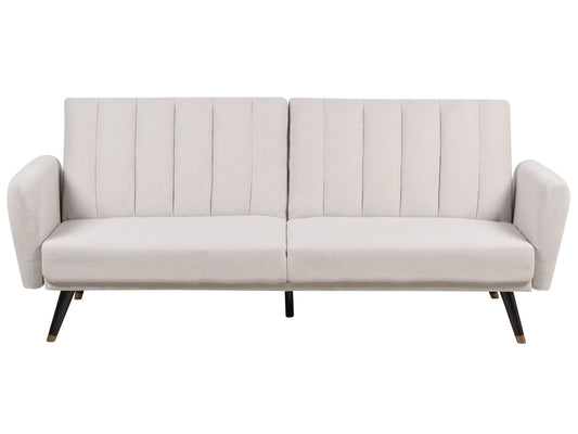  Sofa Bed 3 Seater VIMMERBY Fabric Beige