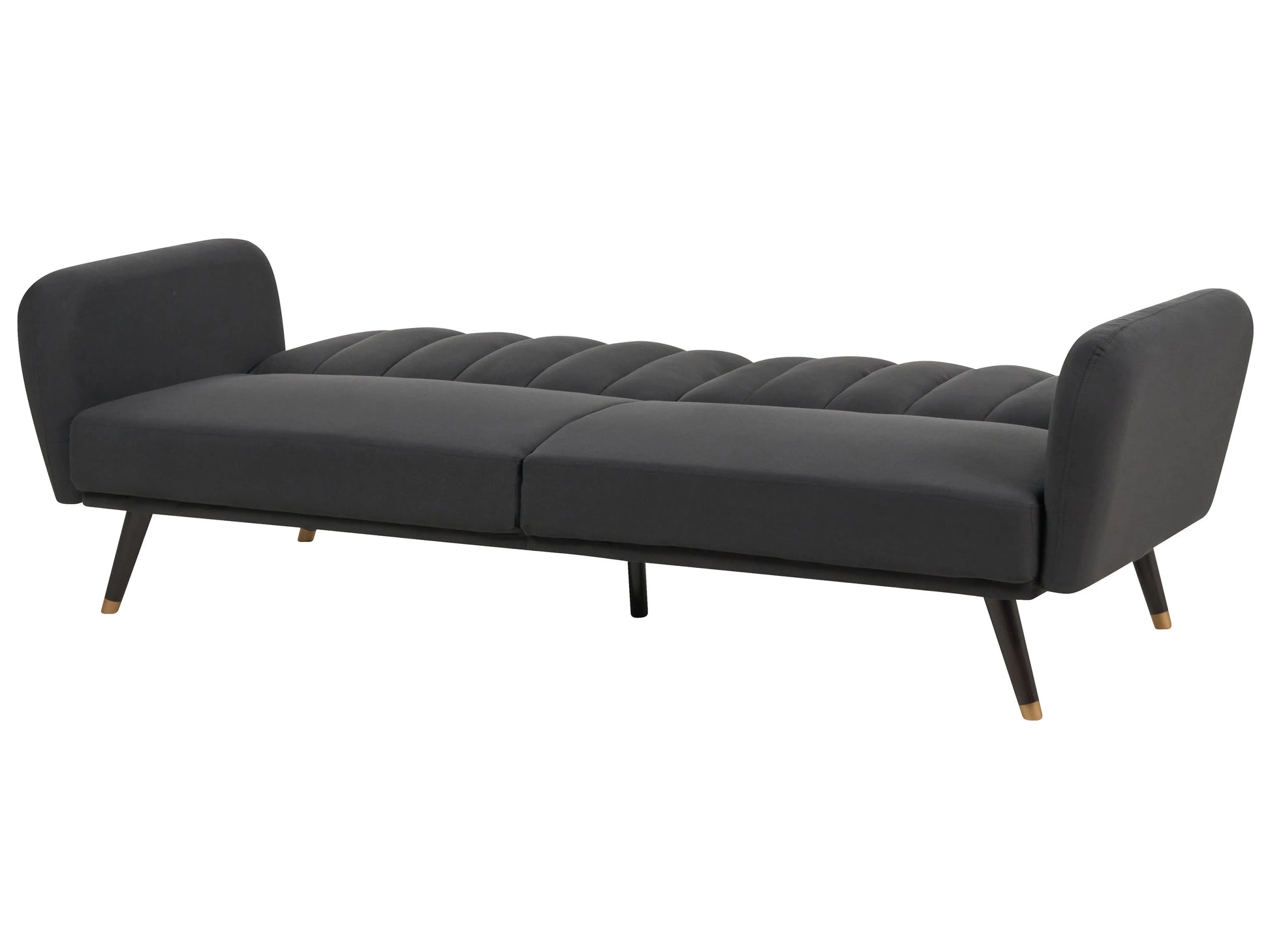  Sofa Bed 3 Seater VIMMERBY Fabric Black