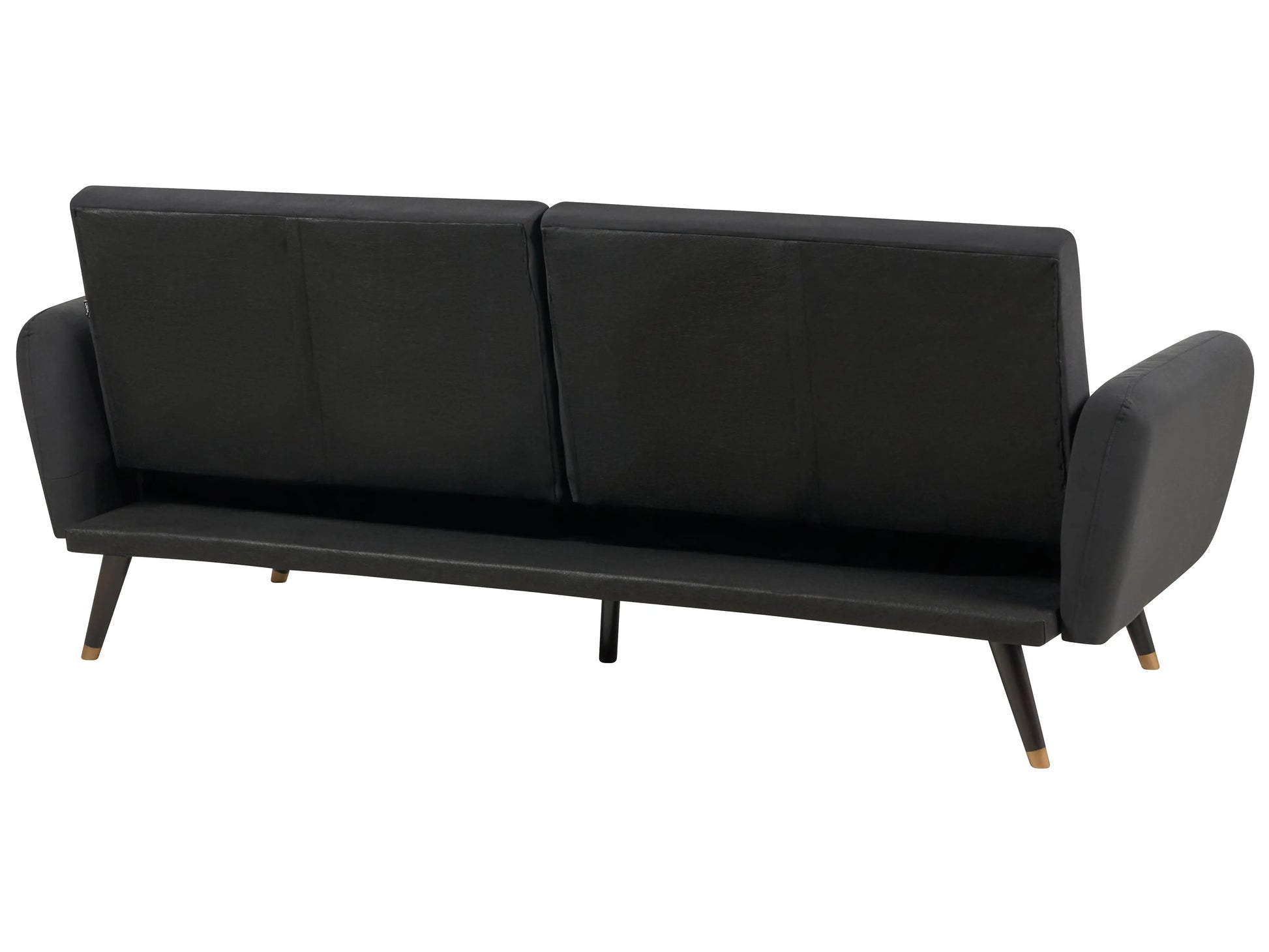  Sofa Bed 3 Seater VIMMERBY Fabric Black