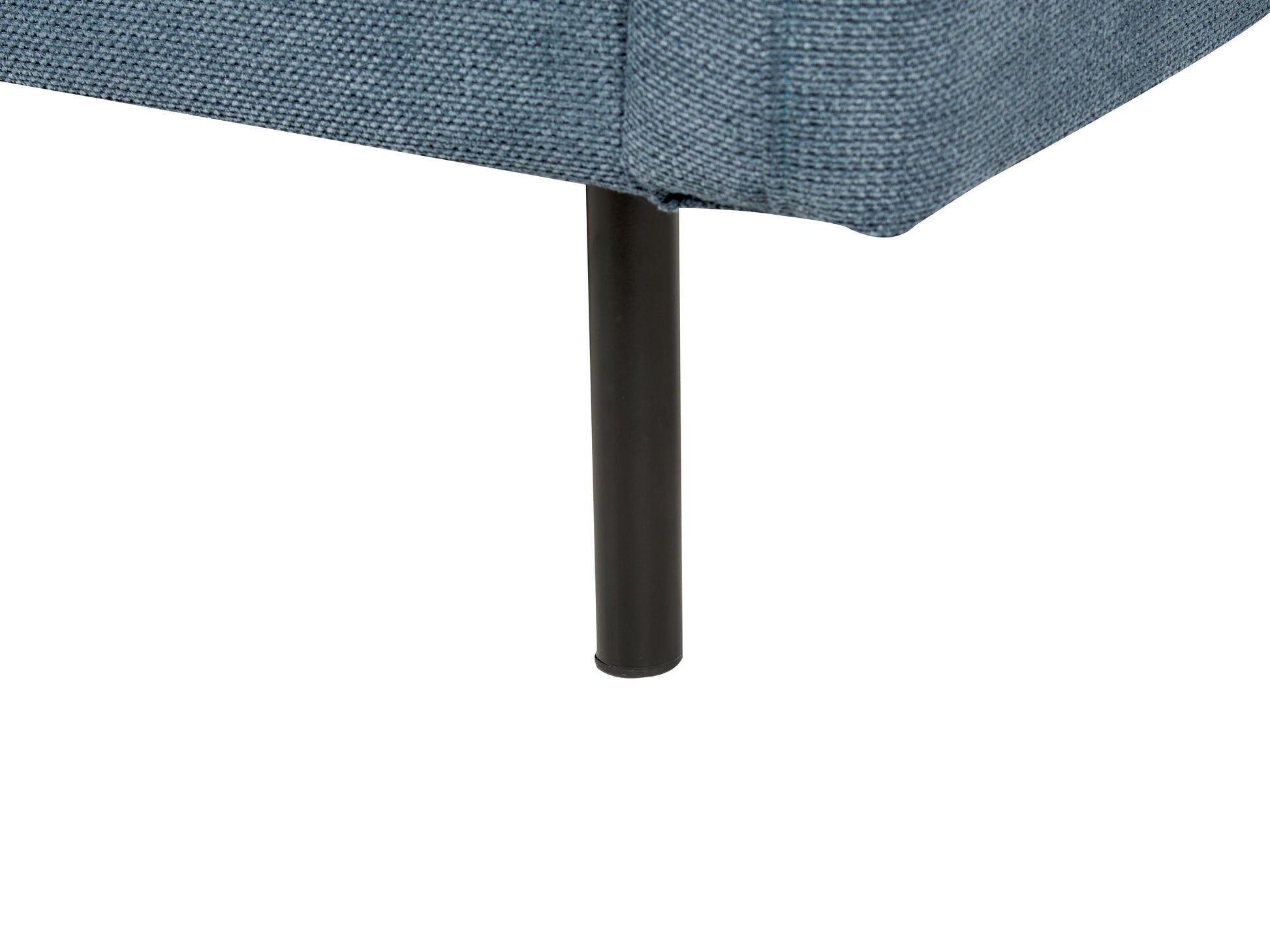  Corner Sofa 4 Seater VINTERBRO Chenille Blue Right Hand