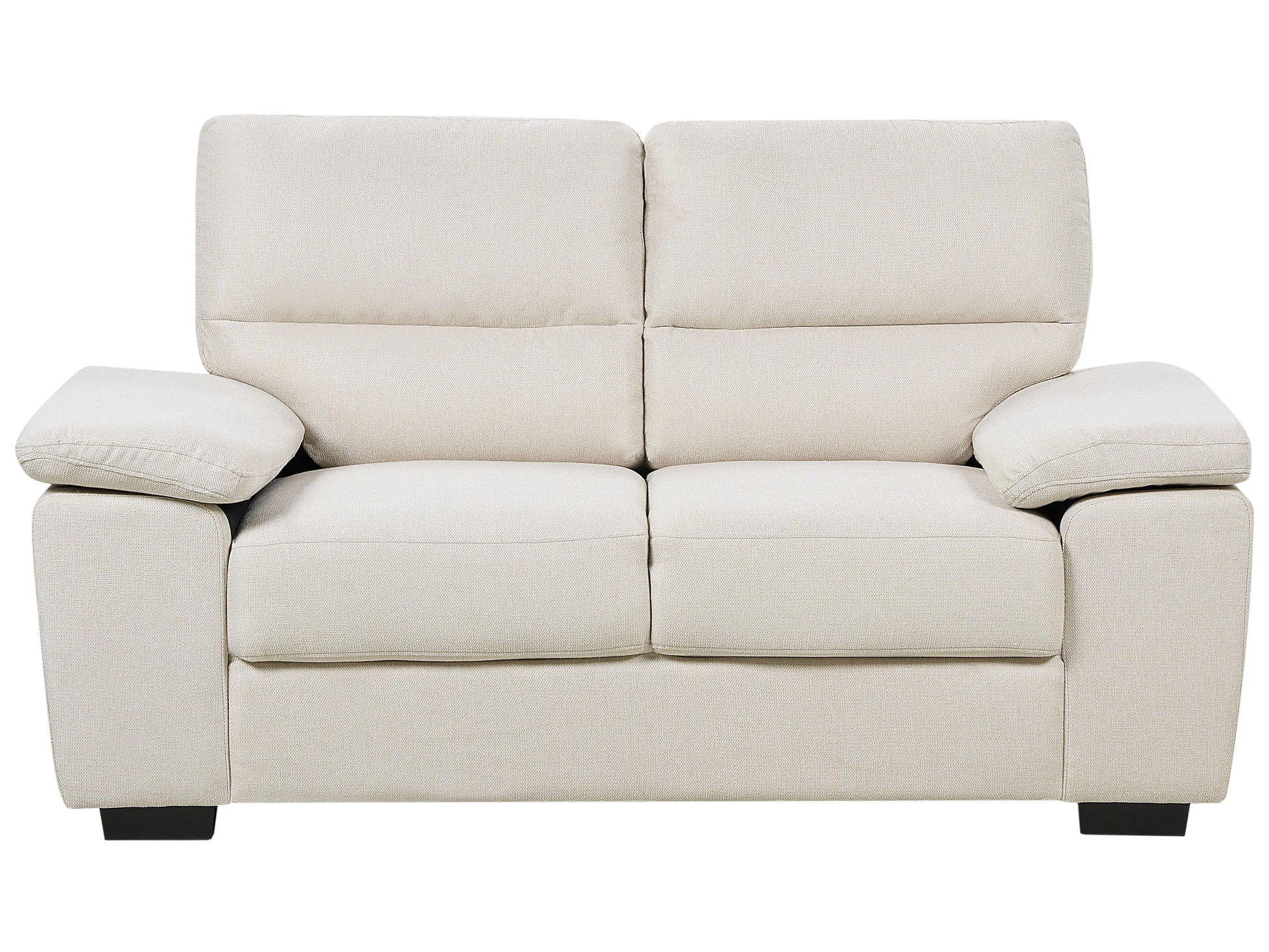  Living Room Set 5 Seater VOGAR Fabric Light Beige
