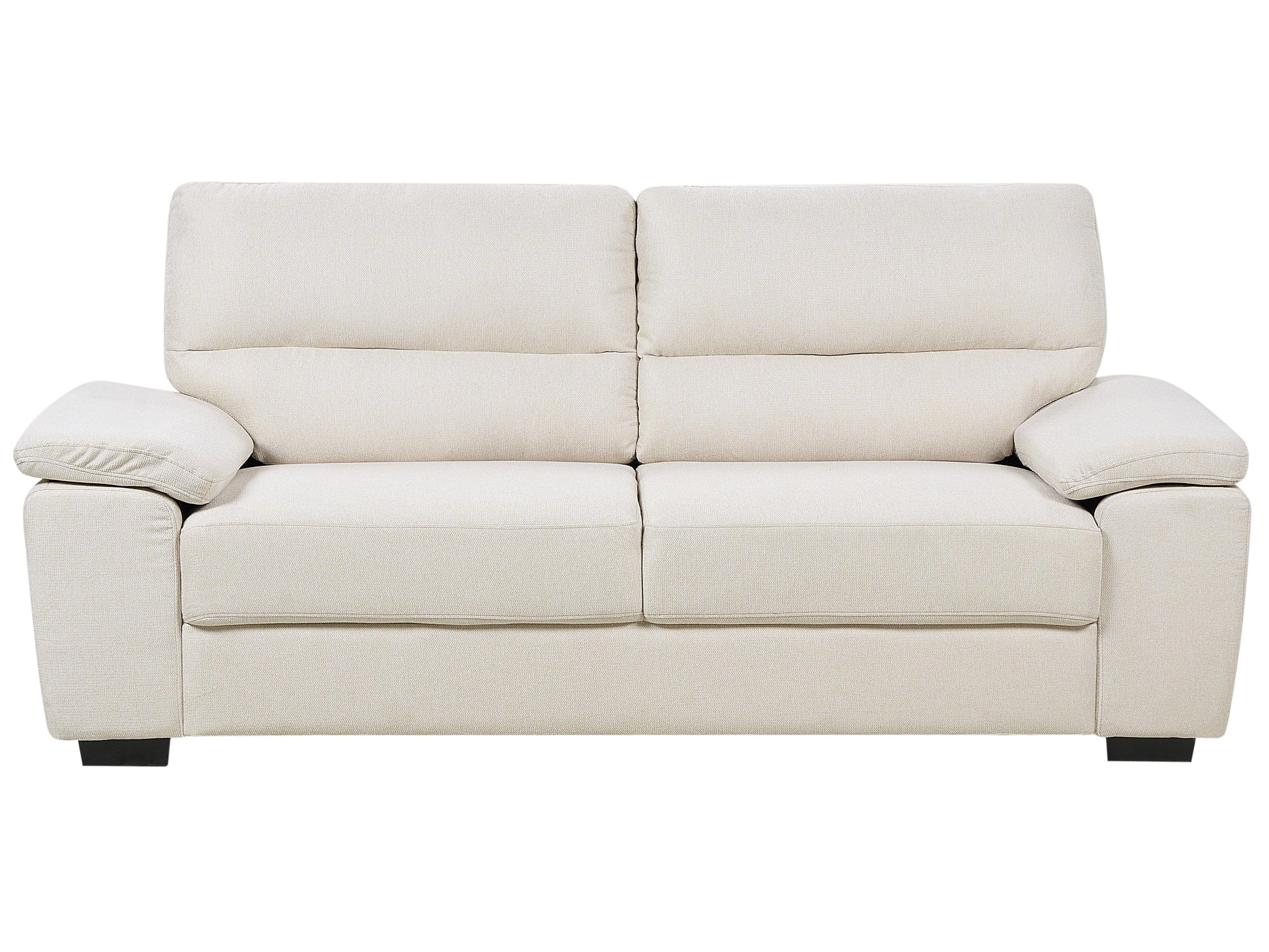  Living Room Set 5 Seater VOGAR Fabric Light Beige