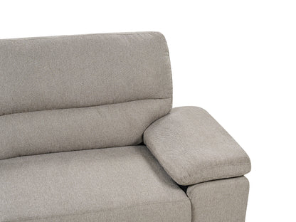 Sofa 2 Seater VOGAR Fabric Light Brown