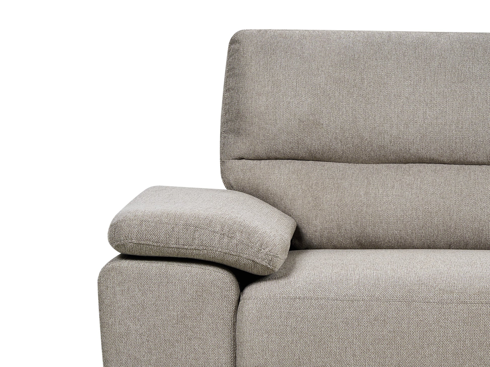  Sofa 3 Seater VOGAR Fabric Light Brown