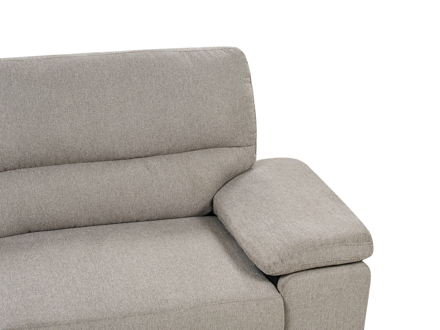  Sofa 3 Seater VOGAR Fabric Light Brown