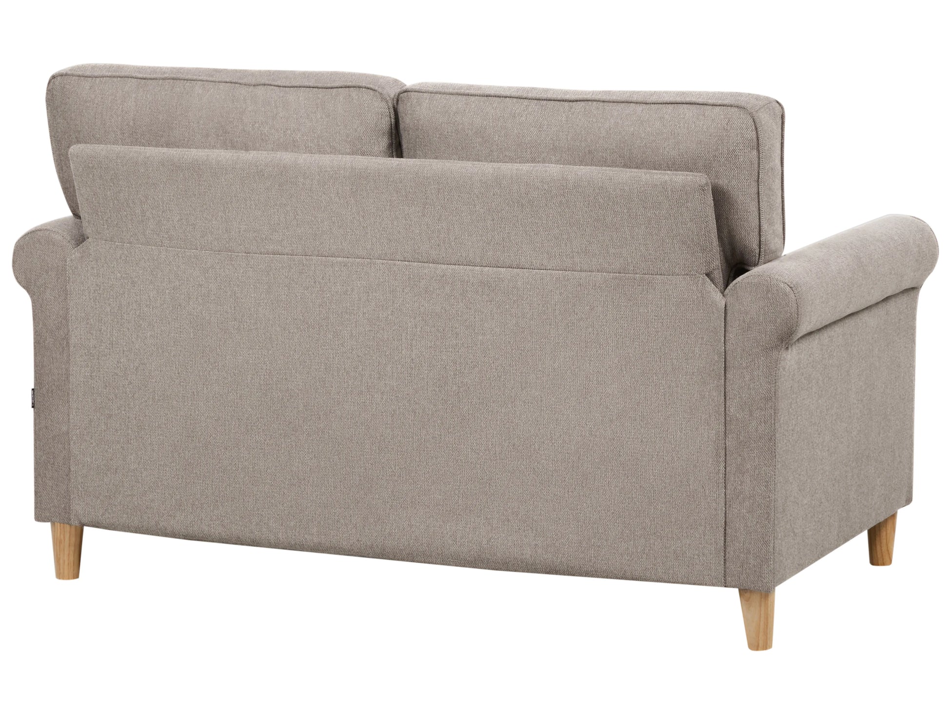  Sofa 2 Seater RONNEBY Fabric Light Brown