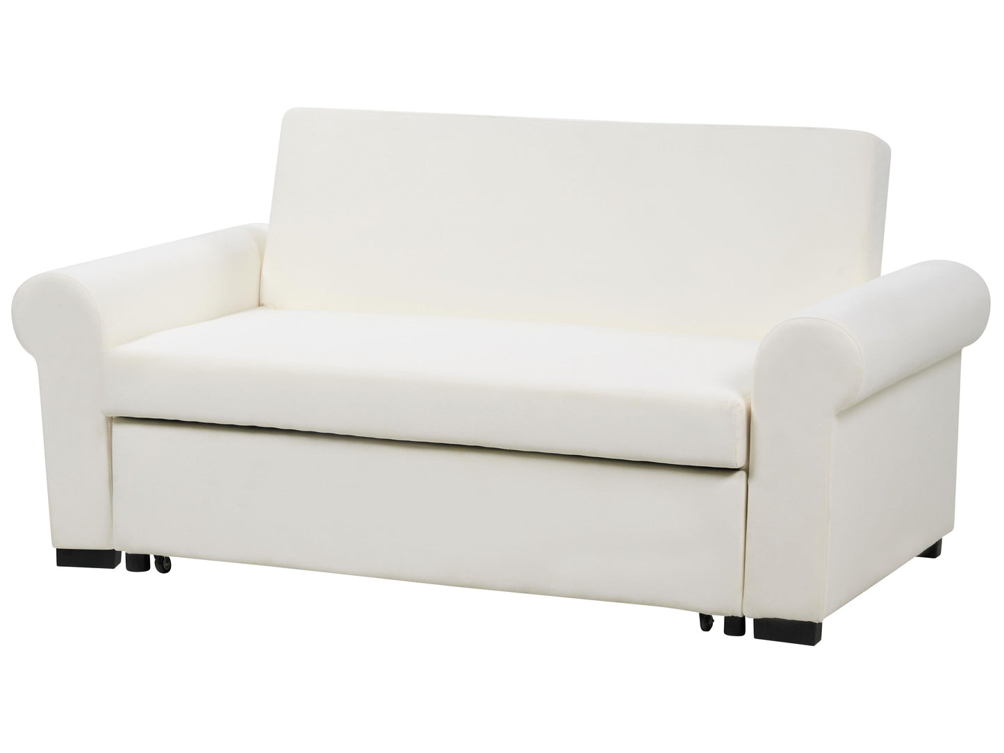  Sofa Bed 2 Seater SILDA Fabric Off-White