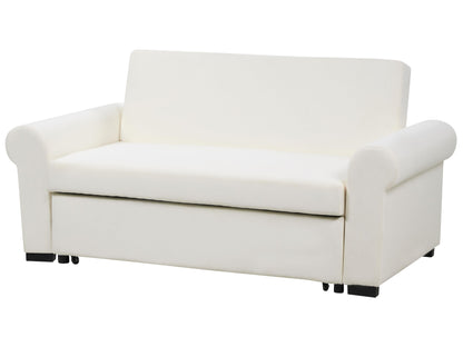  Sofa Bed 2 Seater SILDA Fabric Off-White