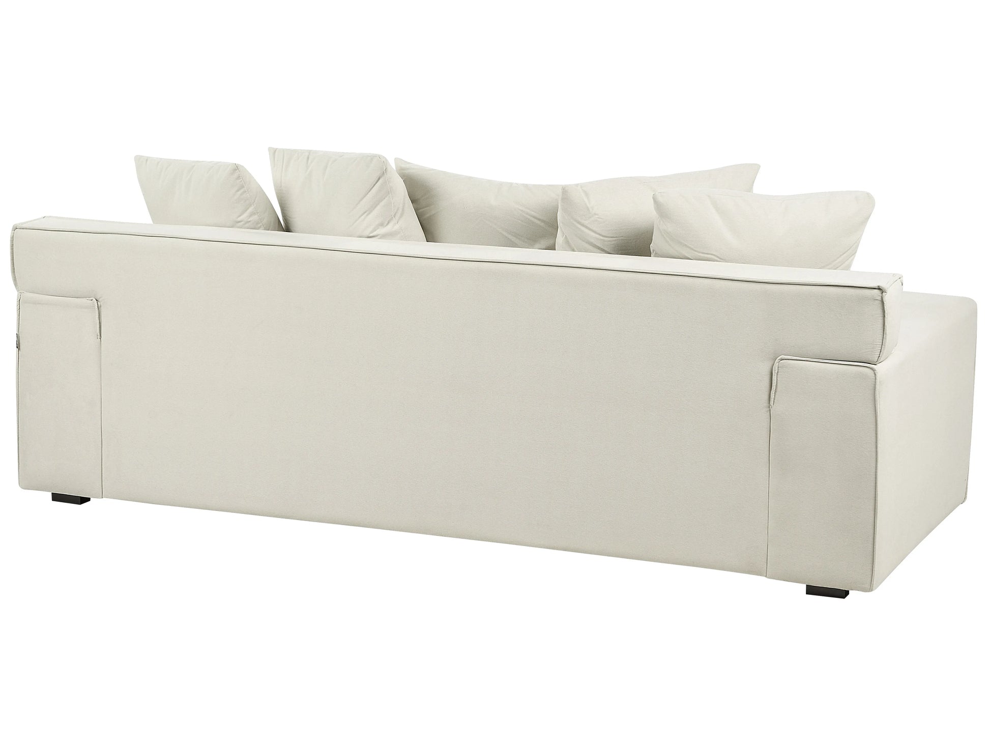  Sofa 3 Seater VISKAN Velvet Off-White