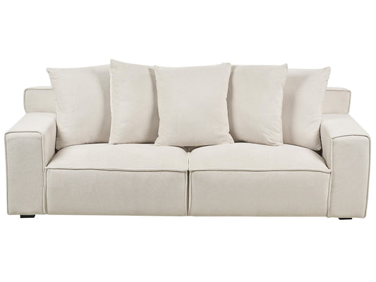  Sofa 3 Seater VISKAN Chenille Off-White