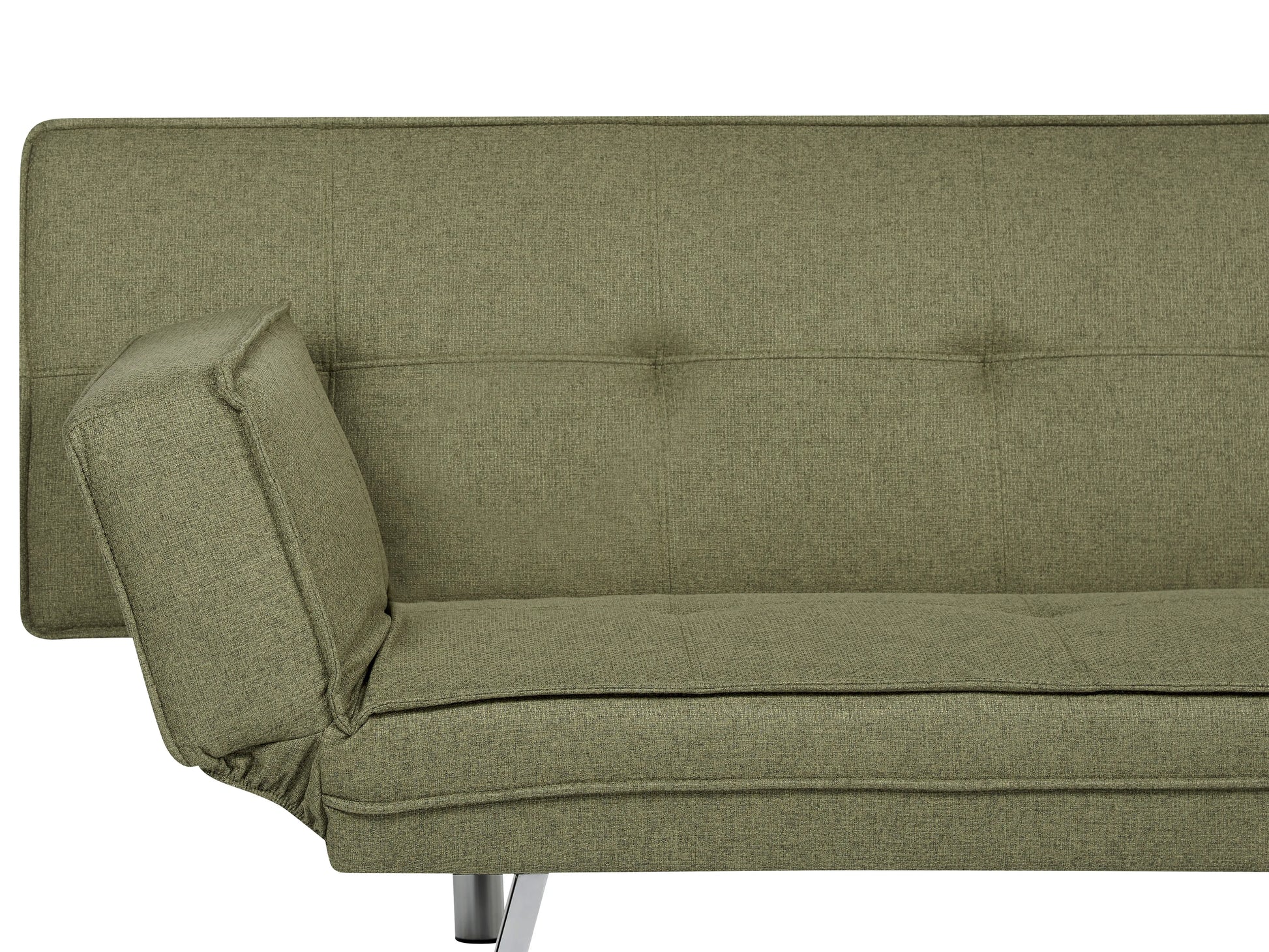  Sofa Bed 3 Seater BRISTOL Fabric Olive Green