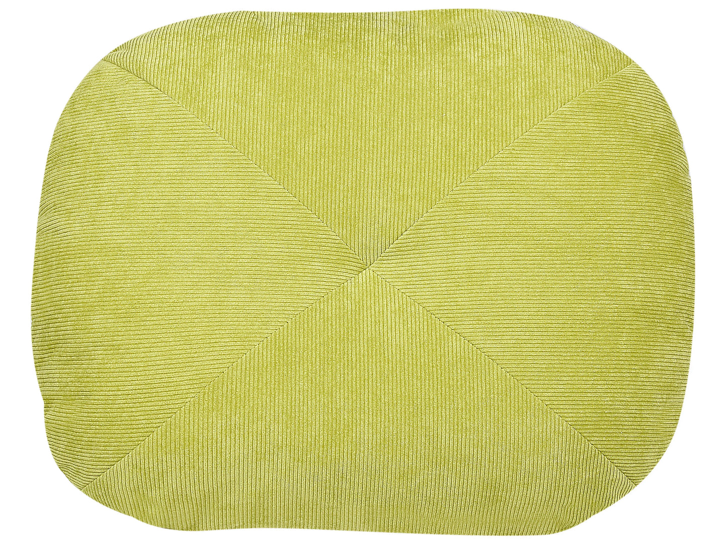  Single Sofa Bed OLDEN Corduroy Light Green